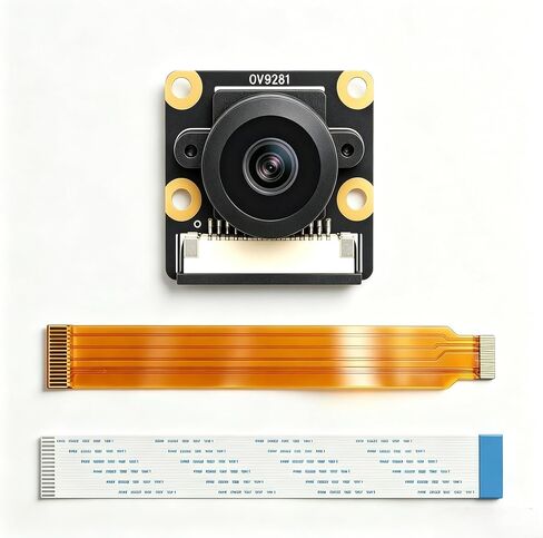 OV9281 Mono Sensor Global Shutter Camera for Raspberry Pi 160° Wide Angle in Kuwait