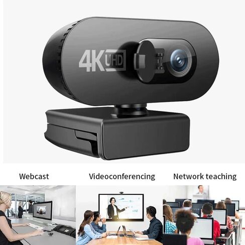 Webcam for PC Web Camera Cam with Microphone Stream for Computer Laptop in Kuwait