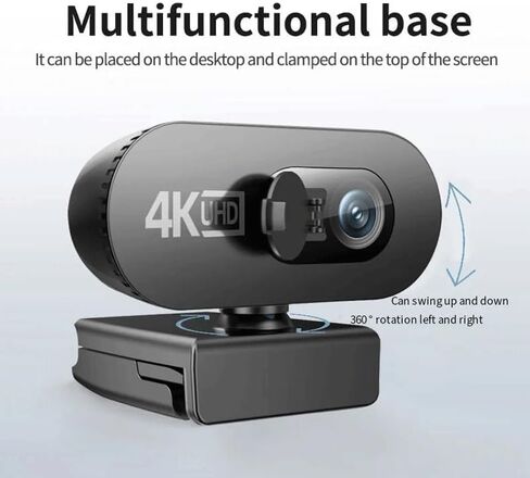 Webcam for PC Web Camera Cam with Microphone Stream for Computer Laptop in Kuwait
