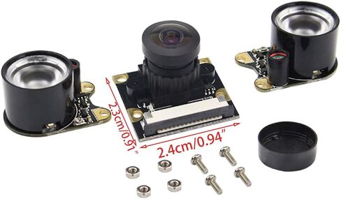 View Webcam Wide Angle Fish-Eye Camera Module 5MP in Kuwait