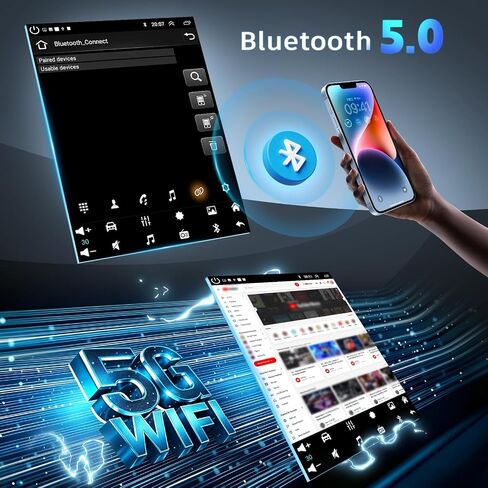 4+64G 9.7" Android Car Stereo for Ford Mustang 2010-2014 in Kuwait