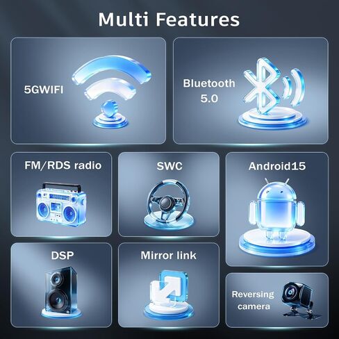 4+64G 9.7" Android Car Stereo for Ford Mustang 2010-2014 in Kuwait