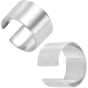 4Pcs Battery Post Shims, Car Battery Terminal Shim, 0.75In, Silver in Saudi Arabia