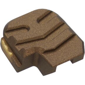 NDZ Performance Brass Slide Cover Back Plate for Sig P365 P365XL P365 X Macro P365 SAS P365 AXG P365 .380 – Aspis Cut Cerakote – Heavyweight – USA Made in Saudi Arabia