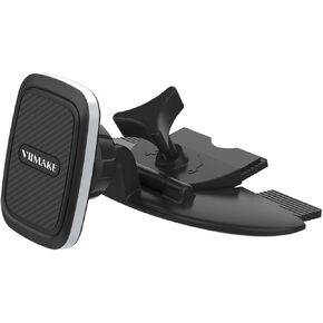 Car Phone Mount,Magnetic Cd Slot Car Mount Phone Holder 6 Magnet for iPhone 11 Pro Xs MAX XR XS X 8 7 Plus, Galaxy S10 S10+ S10e S9 Note 9 (Black) in Saudi Arabia