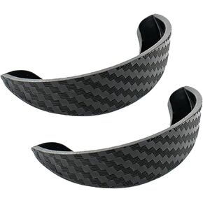 Rear Camera Rain Cover, Curved PVC Lens Hood, 2Pcs in Kuwait