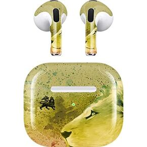 Skinit Decal Audio Skin Compatible with Apple AirPods (3rd Gen, 2021) - Skinit Originally Designed Profile of The Lion of Judah Design in Kuwait