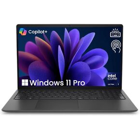 Dell 15.6" Touchscreen Business Laptop 12-Core Ultra 7 Backlit KB 32GB DDR5 in Kuwait
