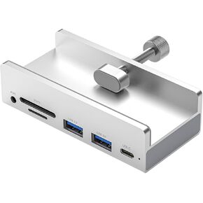 6-Port USB 3.0 Aluminum Hub Splitter Clamp Adapter for Laptop PC in Kuwait