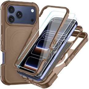 SunStory 3 in 1 Magnetic for iPhone 17 Pro Max Case with Screen Protector in Saudi Arabia