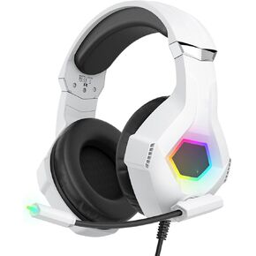 Jiawu Wired Gaming Headset for PC, Laptop (White) in Kuwait