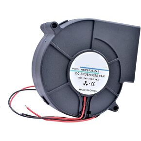 ACP9733 97x94x33mm Mounting Hole Distance 100mm DC12V 24V 3500rpm Oven Supercharged Suction Centrifugal Turbo Blower in Kuwait