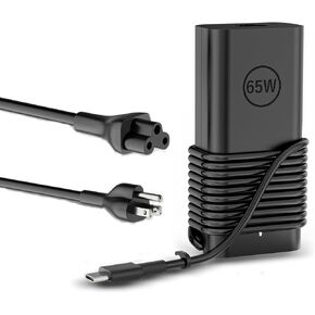 65W USB Type C Laptop Charger fits for Dell Latitude XPS Chromebook Adapter in Kuwait