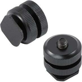 10 Pcs Camera Hot Shoe Mount Adapter with 1/4 Inch Screw in Kuwait