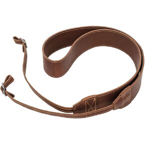 Vintage Crazy Horse Leather Camera Neck Strap for Mirrorless Cameras in Kuwait