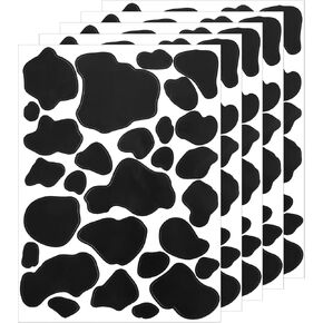 104 Pcs Cow Stickers, Waterproof Cow Print Peel and Stick in Saudi Arabia