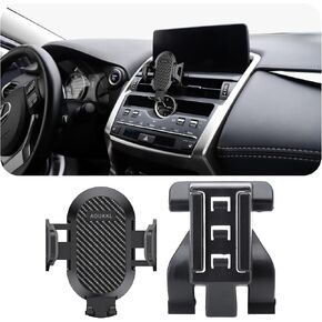 Car Phone Holder Fits for Lexus NX 200t/NX 300/NX 300h 2015-2021 Accessories,Thick Cases Friendly,Cell Phone Mount for 4.7-7 in Phones,360 Degree Rotation,Easy to Install in Saudi Arabia