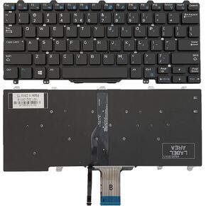 Laptop Replacement US Layout Keyboard for DELL Latitude 7350 5290 E5250 5270 E7270 E7250 7270 MJ8HY 0MJ8HY 0XCD5M Backlit in Saudi Arabia