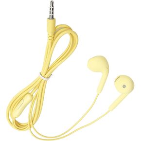 Pissente Wired Earphone 3.5mm, HiFi Music Headset with Mic Gray (Pink) in Kuwait