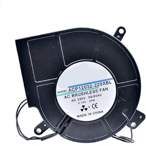 ACP-12032-220XBL 120X120X32MM 110V 220V High Temperature Resistant Centrifugal Turbo Blower Cooling Fan AC Aluminum Frame in Kuwait