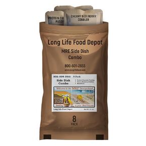 Long Life Food Depot MRE Side Dish Combo (8-Pack), Long Shelf Life in Saudi Arabia