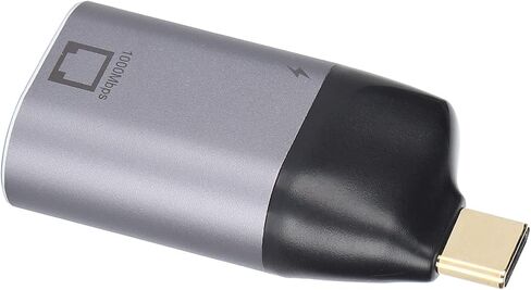 TypeC to RJ45 Adapter Portable for OS X Fast 1000Mbps Aluminum in Kuwait