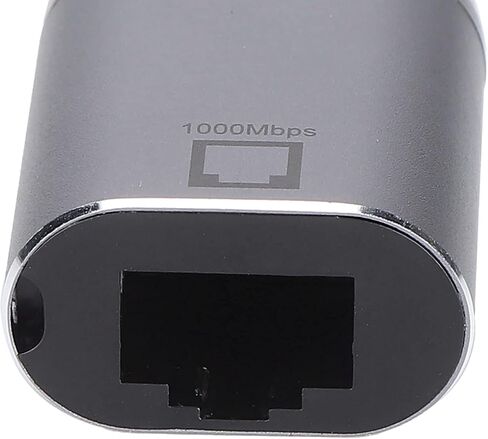 TypeC to RJ45 Adapter Portable for OS X Fast 1000Mbps Aluminum in Kuwait