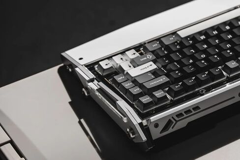 Black Diamond RT Hall Effect Magnetic Gaming Keyboard 75%, 0.04mm Accuracy, 8k Polling Rate, 0.25ms Latency, Leaf Spring Mount Mechanical Feel, Custom Fixed-Wall Magnetic Switch, Shadow Crimson in Kuwait