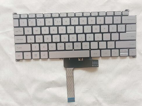 New Replacement US&English Backlit Keyboard for ACER Swift 3 SF314-44 SF314-71 SF314-59 SF314-512 SF314-512T SFX14-51G EX214-53 N21H3 N21H1 N21H2 N21C2 Laptop Silver with Backlight in Kuwait