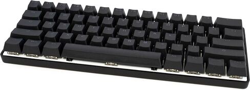 Vortex New POK3R Black Aluminum 60% Blue LED Double Shot PBT Mechanical Keyboard (Cherry MX Silent Red) in Kuwait