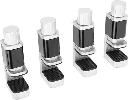 Fabater 4PCS Universal Screen Fastening Clamp Tool for Mobile Phone Repair Protective Silicone Pads Sturdy Clip in Kuwait