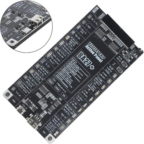 BA27+ for battery Activation Test Board for for iphone 6-16 Pro Max & 400+ for android Models, 4.2V-4.5V Regulated Output with LED Display, Type-C Powered Motherboard Reviver Tool with 18 for android in Kuwait