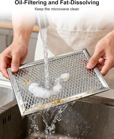 Microwave Grease and Charcoal Filter Kit Fit for GE JVM3160RF1SS in Kuwait