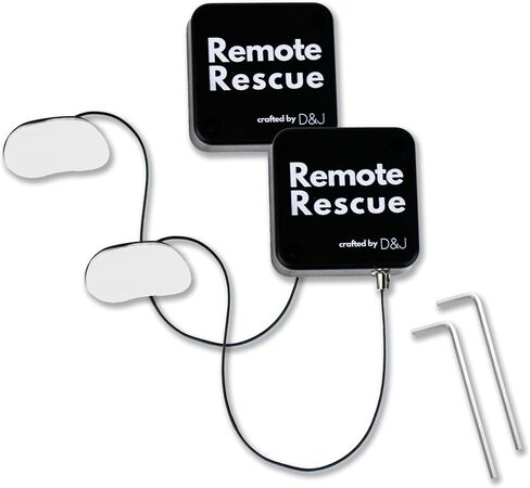 Remote Rescue - Retractable String Leash, Adheres to Any Surface, Anti-Loss System for Any Remote (2 Pack) in Kuwait