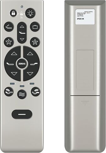 RF396C Remote Control for Tempur-Pedic Keeson TEMPUR-Ergo Adjustable Base in Kuwait