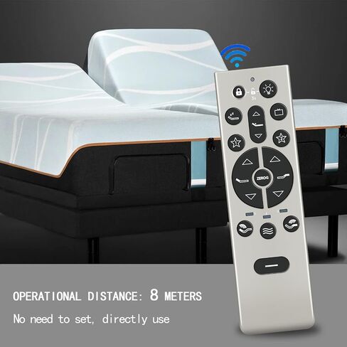 RF396C Remote Control for Tempur-Pedic Keeson TEMPUR-Ergo Adjustable Base in Kuwait