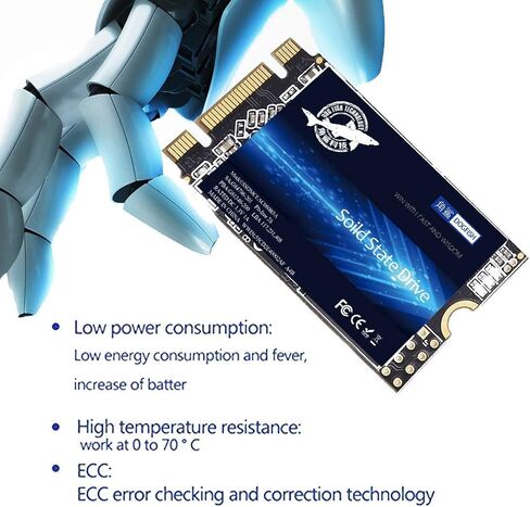 DOGFISH SSD M.2 2242 2TB Ngff SATA III 6Gb/s Internal Solid State Drive in Kuwait
