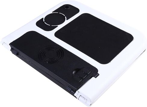 Foldable Laptop Tray Desk with Cooling Fans and Adjustable Angle in Kuwait