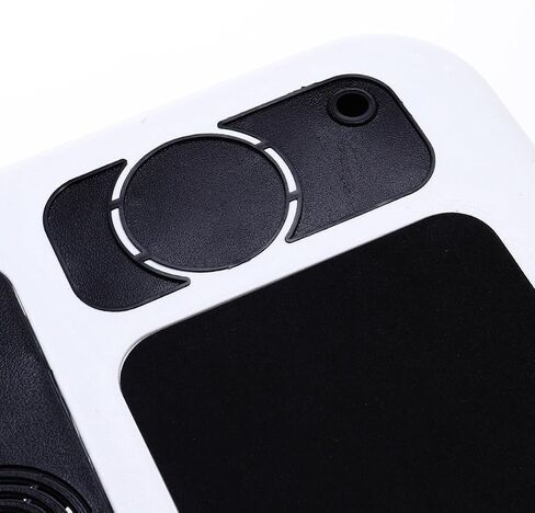 Foldable Laptop Desk with Dual Cooling Fans and Mouse Platform in Kuwait