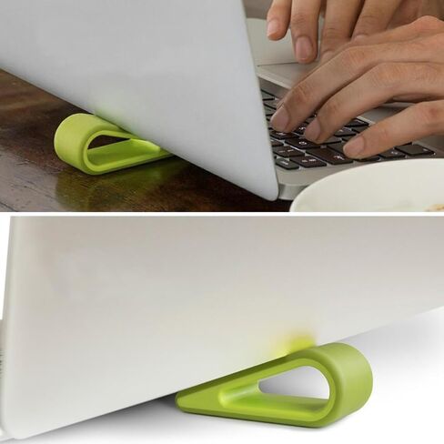 2pcs Laptop Heightening Stand Holder for Notebook Computer Portable in Kuwait