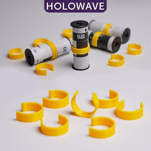 10-Pack 120 Film Spool Securing Clips, Anti-Unraveling Roll Clamps in Kuwait