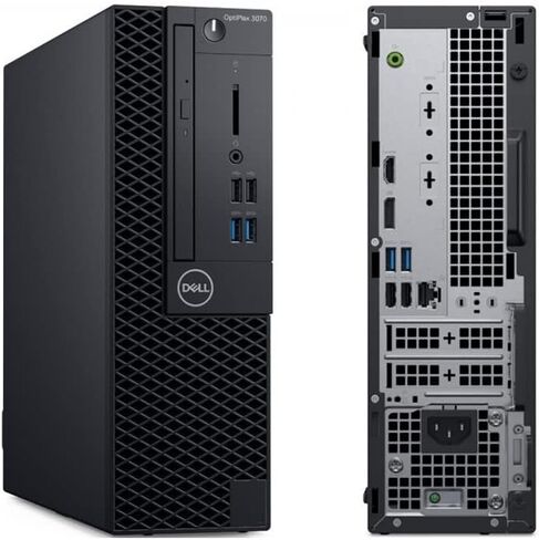 Dell OptiPlex 3070 Small Form Factor Intel Core i7-9700 4.7GHz Turbo 32GB RAM 1TB NVMe Win 11 Pro (Renewed) in Kuwait