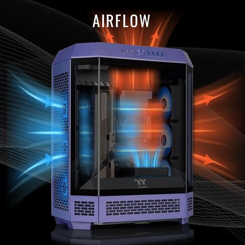 Thermaltake LCGS Reactor 9880F Gaming Desktop (AMD Ryzen™ 7 9800X3D, ToughRam 32GB DDR5 6000MT/s RGB Memory, NVIDIA® GeForce RTX™ 5080, 2TB NVMe M.2, WiFi, Windows 11) T6FD-X870-580-LCS in Kuwait