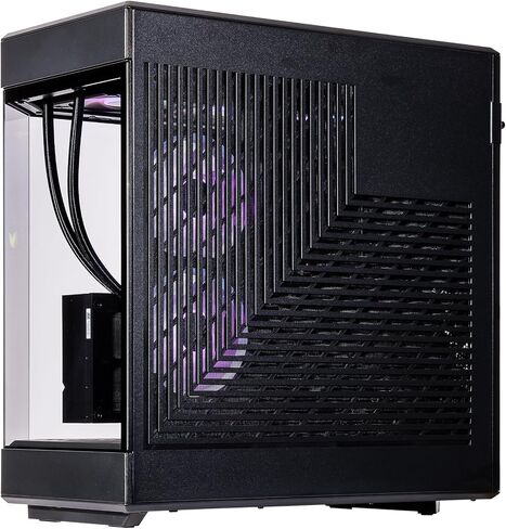 Velztorm Black Praetix 3D Custom Built Y60 Gaming Desktop PC (GeForce RTX 5080 16GB (>4090), Liquid Cooled AMD Ryzen 7 9800X3D, 64GB DDR5, 2TB PCIe SSD, 1000W PSU, WiFi 7, Win11Home) in Kuwait