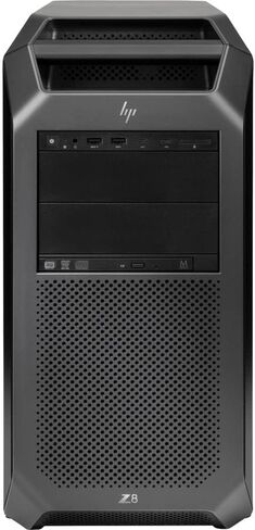 HP Z8 G4 Workstation - Intel Xeon Gold Dodeca-core (12 Core) 4214R 2.40 GHz - 32 GB DDR4 SDRAM RAM - 512 GB SSD - Tower, Black (Renewed) in Kuwait