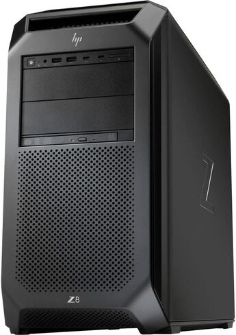 HP Z8 G4 Workstation - Intel Xeon Gold Dodeca-core (12 Core) 4214R 2.40 GHz - 32 GB DDR4 SDRAM RAM - 512 GB SSD - Tower, Black (Renewed) in Kuwait
