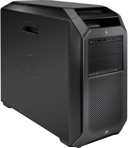 HP Z8 G4 Workstation - Intel Xeon Gold Dodeca-core (12 Core) 4214R 2.40 GHz - 32 GB DDR4 SDRAM RAM - 512 GB SSD - Tower, Black (Renewed) in Kuwait