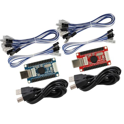 SJ@JX Arcade Game USB Encoder Code Board Zero Delay Gamepad Controller DIY Kit in Kuwait