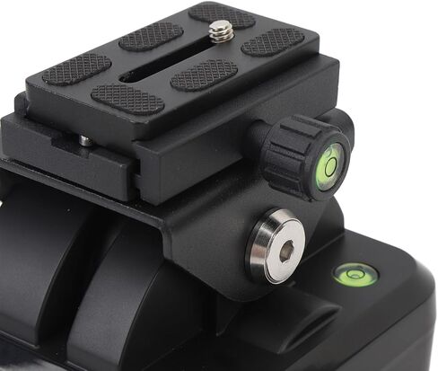 Bewinner YT-1500pro Motorized 360° Remote Control Pan Tilt Head for Smartphone & DSLR Camera, 2.4G Wireless Rotating Panoramic Tripod Head with 2.2kg Load, TypeC Rechargeable, AB Point in Kuwait