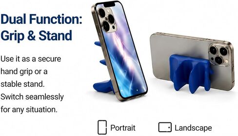 for Magsafe Phone Stand, Magnetic Phone Stand Holder, Magnetic Expandible Mobile Phone Grips Stand Holder for iPhone 11 12 13 14 15 16 17 in Kuwait